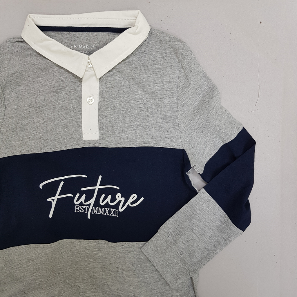 بلوز یقه دار پسرانه 29028 سایز 7 تا 13 سال مارک PRIMARK